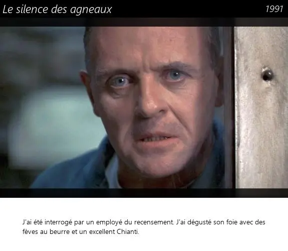 Vignette : Le silence des agneaux